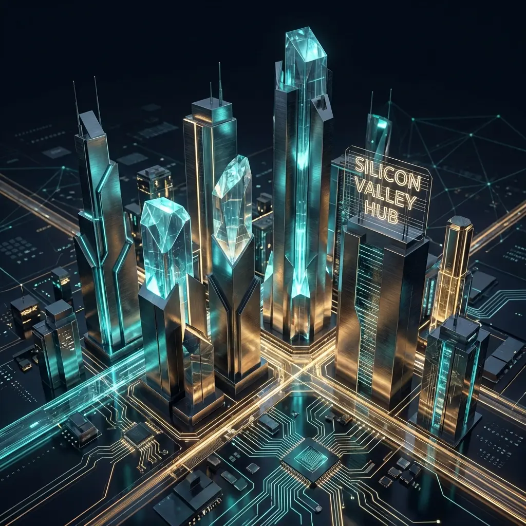 an abstract futuristic cityscape of crystalline sk 1770727128755