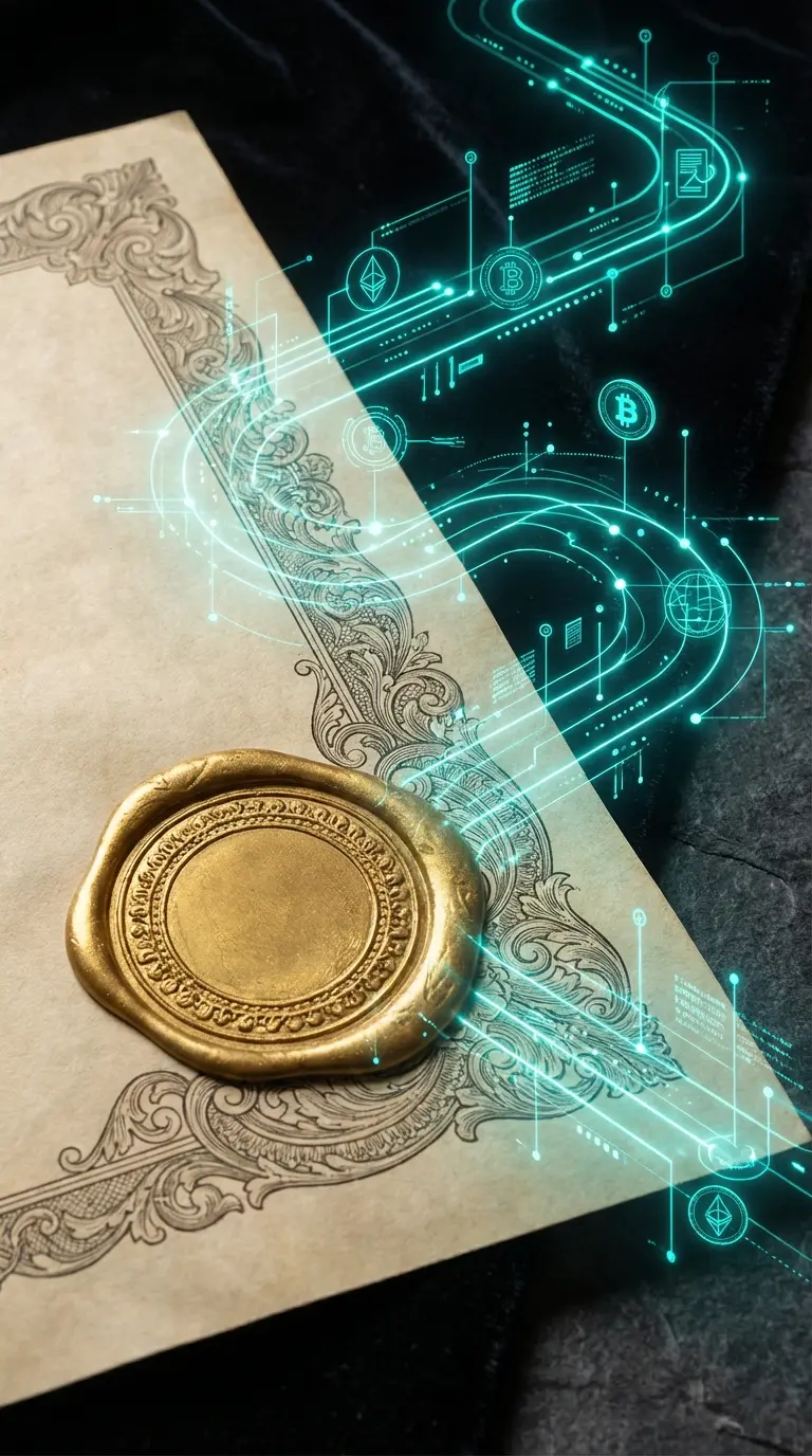 Home vertical image of an elegant official certificate 1773472043018