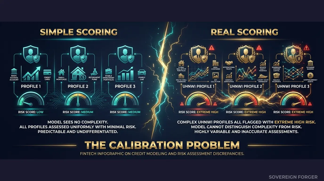 Problem visualization — neobank risk scoring