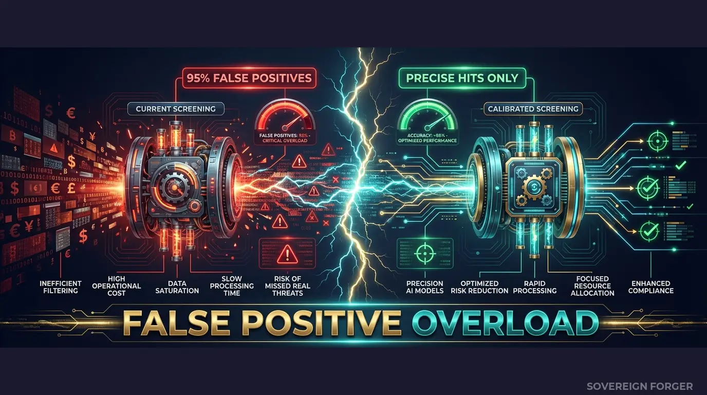 Problem visualization — neobank sanctions screening