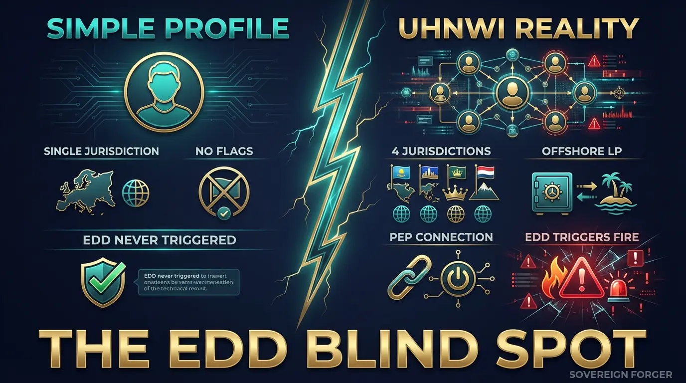 Problem visualization — regtech edd simulation