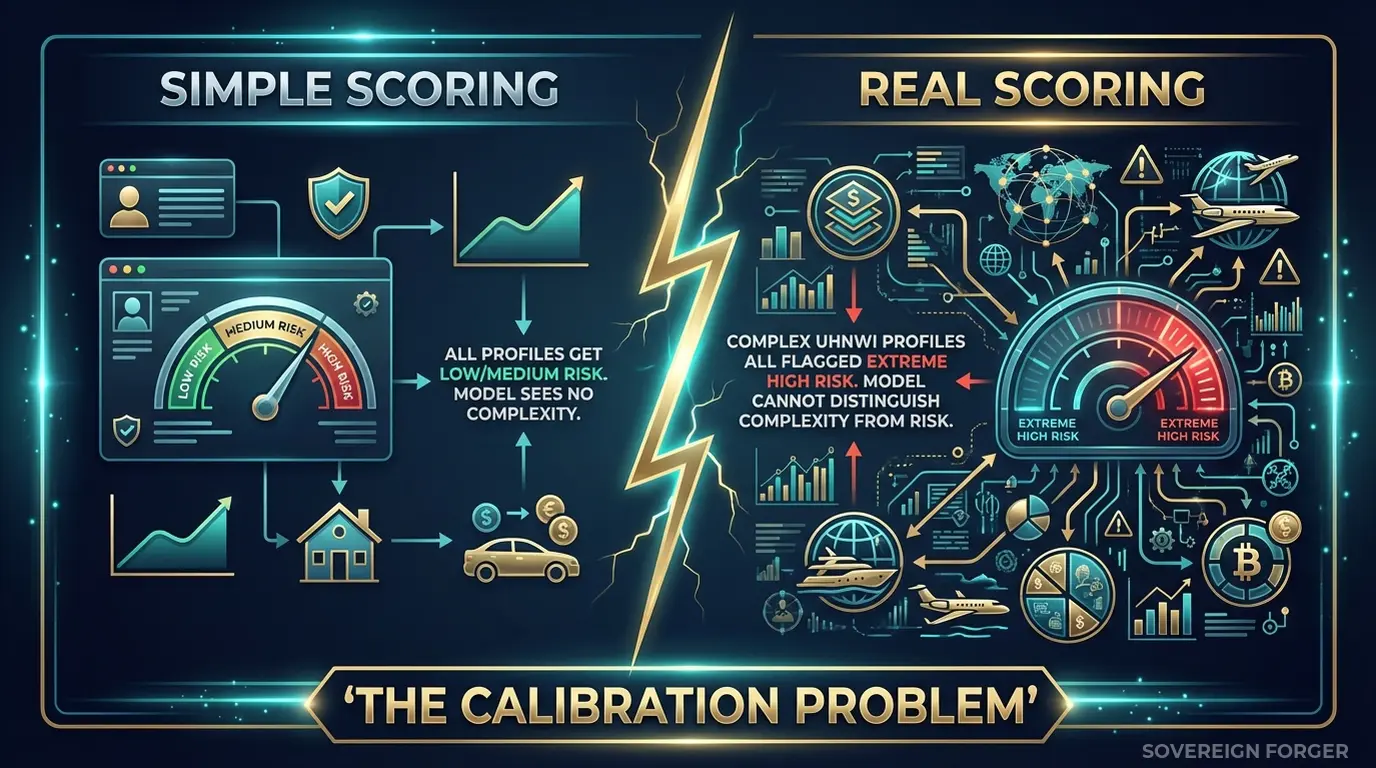 Problem visualization — regtech risk scoring