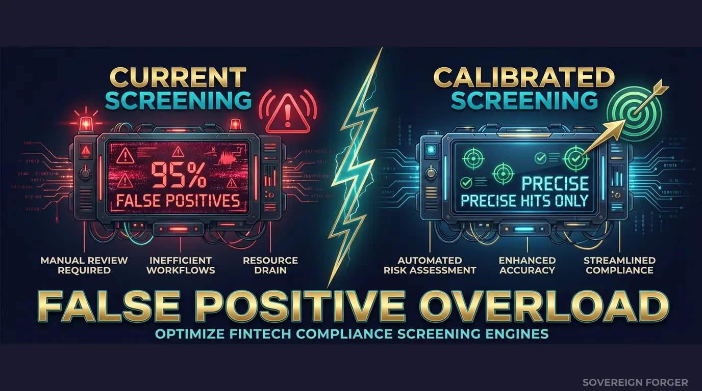 Problem visualization — regtech sanctions screening