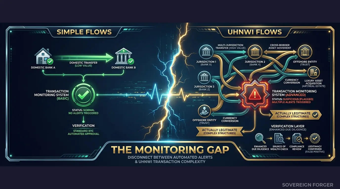 Problem visualization — regtech transaction monitoring