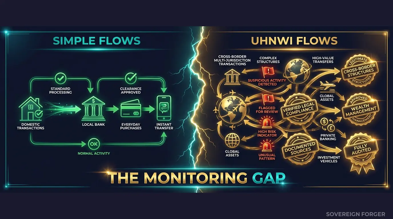 Problem visualization — wealthtech transaction monitoring