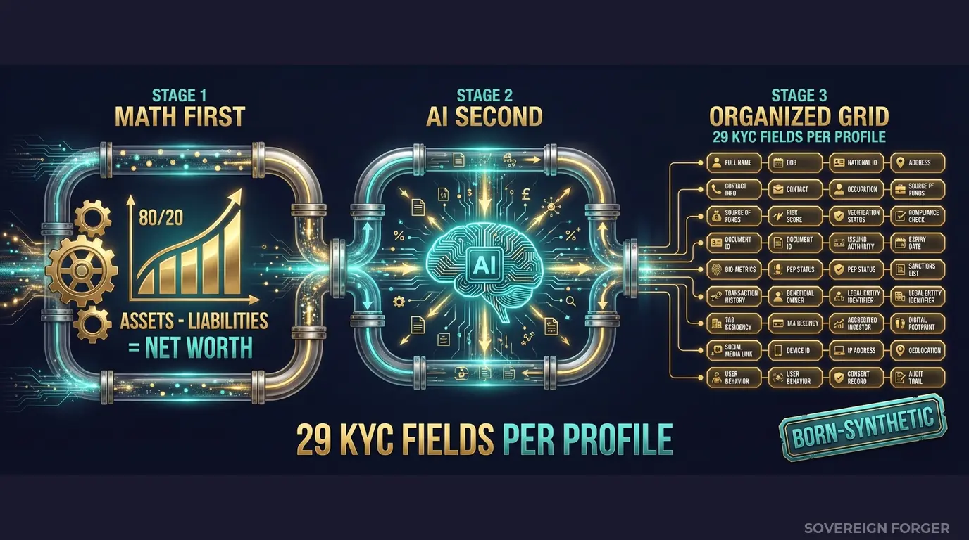 Solution visualization — payment processor aml training data