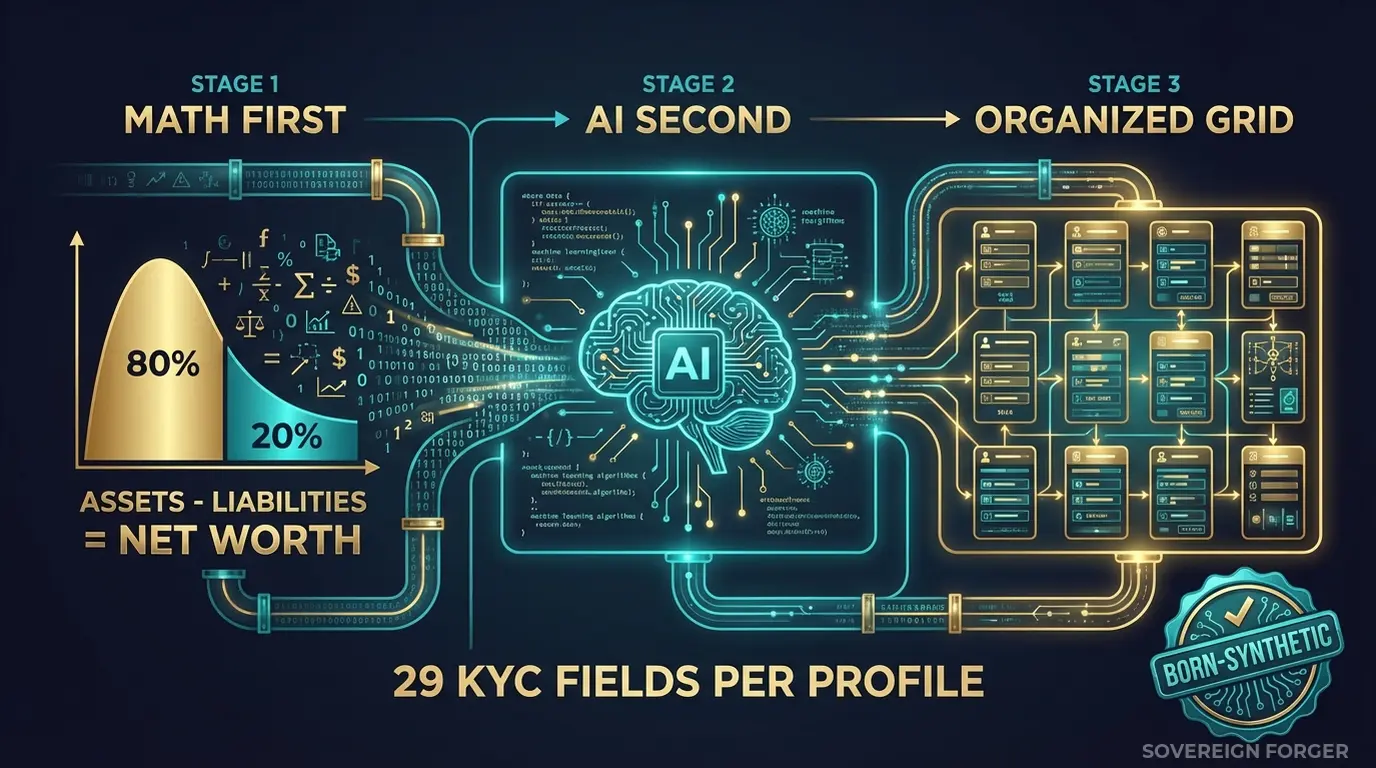 Solution visualization — regtech onboarding simulation