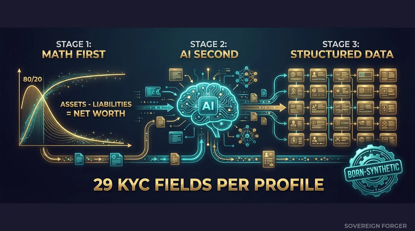 Solution visualization — traditional bank aml training data
