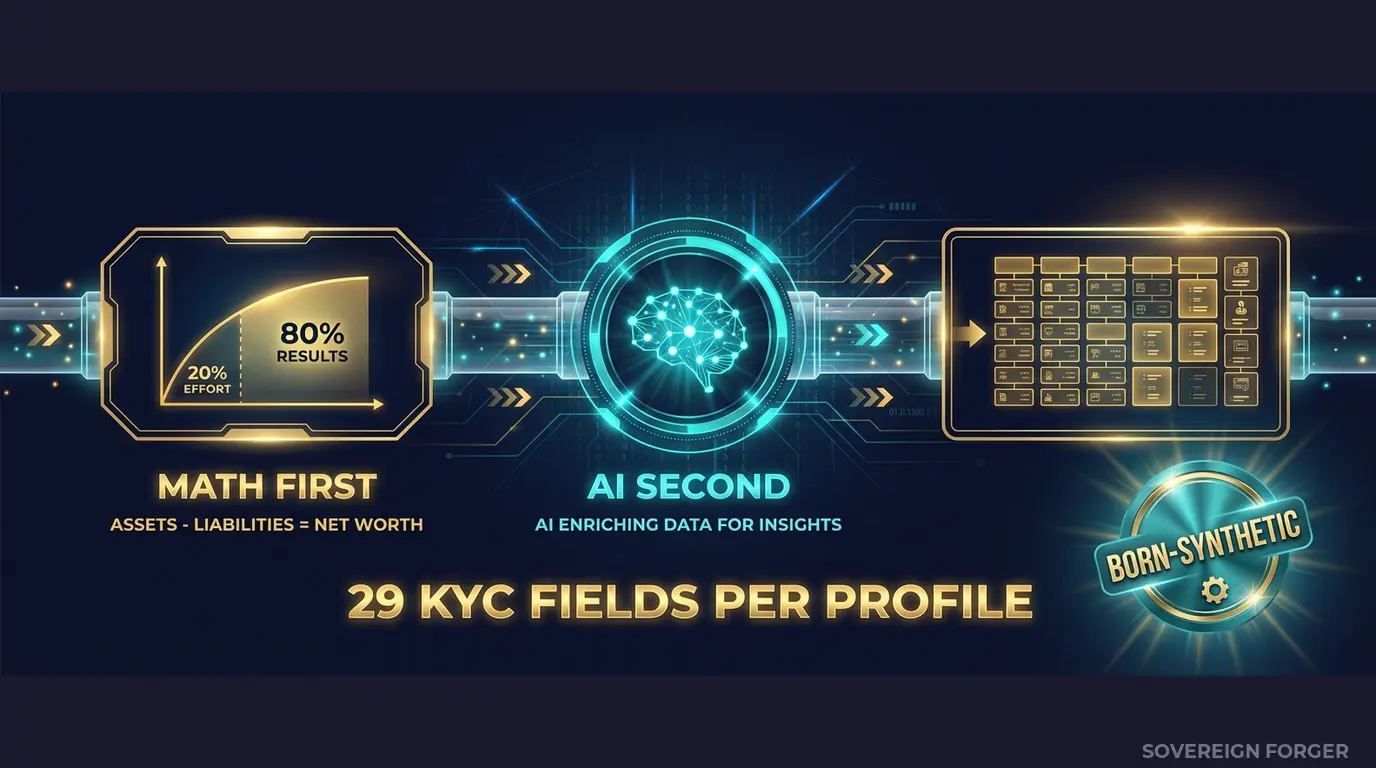Solution visualization — traditional bank edd simulation