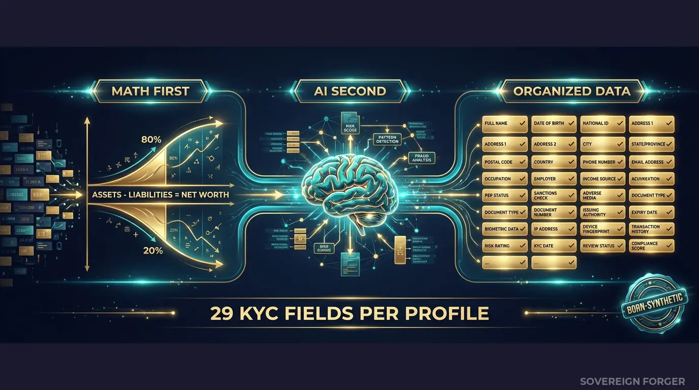 Solution visualization — traditional bank stress testing